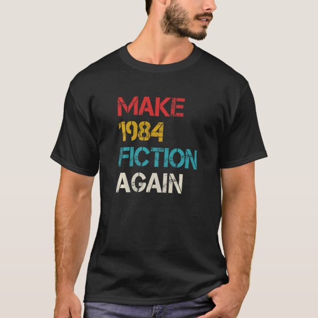 1984 Fiktion wieder Libertarian Big Brother T-Shirt (Vorderseite)
