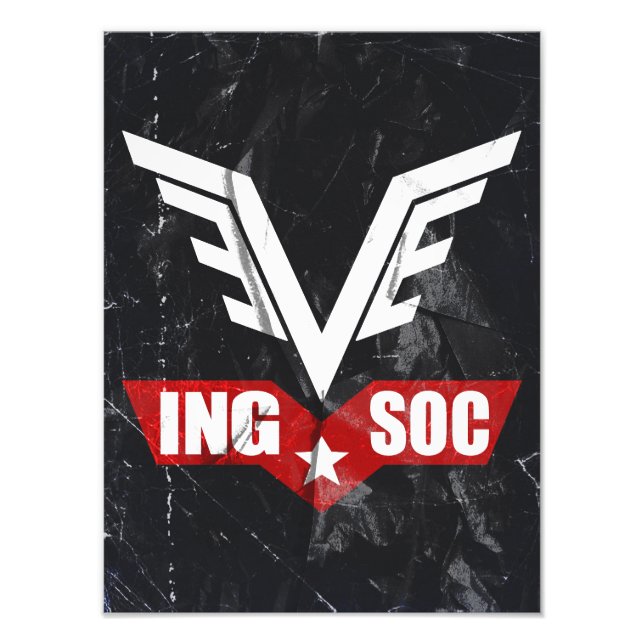 1984 INGSOC Parteisymbol Poster (Vorne)