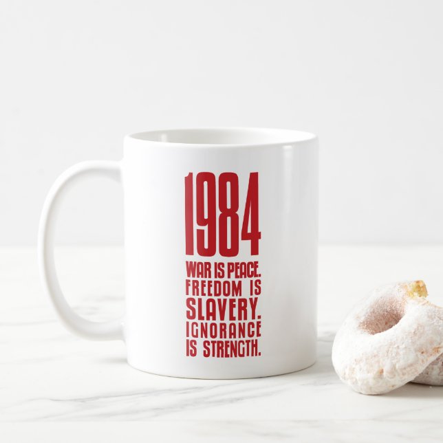 1984 KAFFEETASSE (Mit Donut)