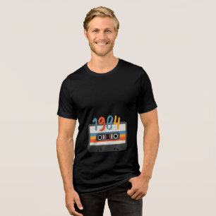 1984-Kassette Tri-Blend Shirt
