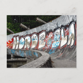 1984 Olympia-Rodelbahn, Sarajevo Postkarte