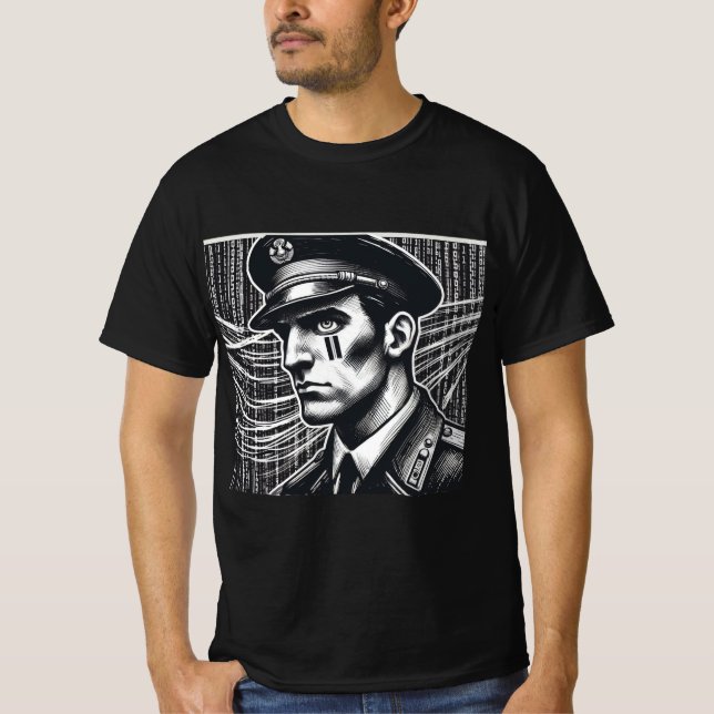 1984 Orwellian Oversight T-Shirt (Vorderseite)