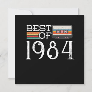 1984 Vintag 36 Geburtstagsgeschenk Einladung