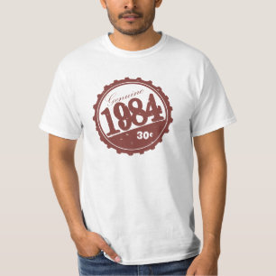 1984 Vintage Flaschenverschluss-Shirt T-Shirt