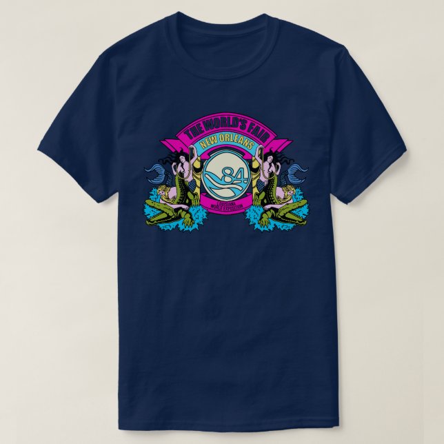 1984 Weltausstellung New Orleans Louisiana TShirt (Design vorne)
