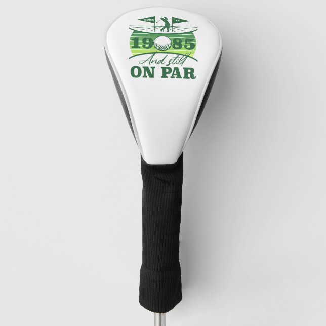 1985 40. Birthday Golf Spaß Golf Headcover (Vorderseite)