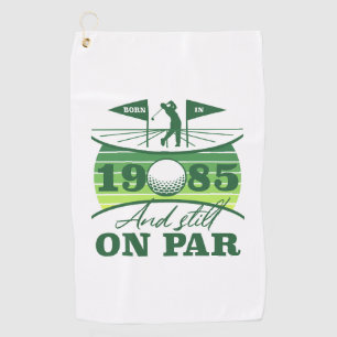 1985 40. Birthday Golf Spaß Golfhandtuch