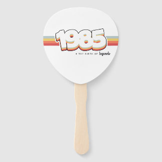 1985 Die Geburt von Legenden Fächer