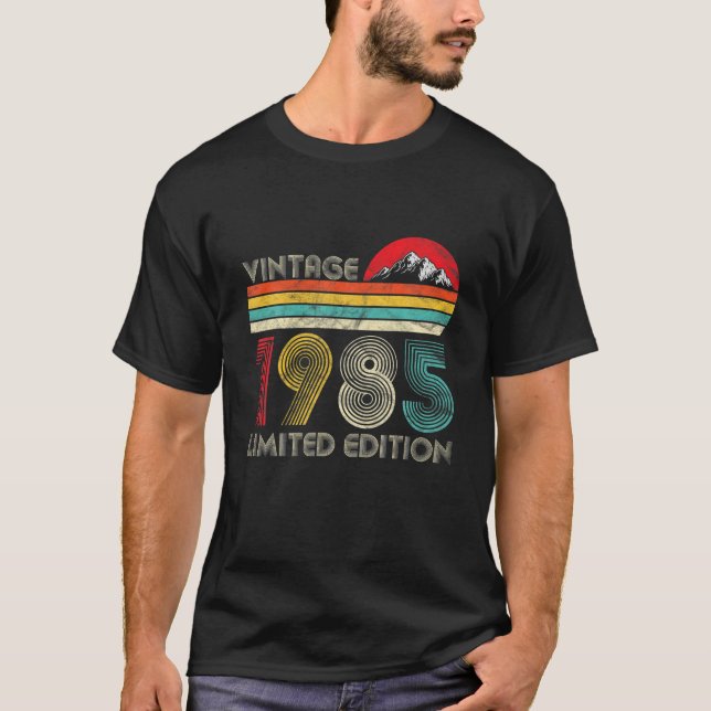 1985 Limited Edition 36 Years Old 36th Birthday Gi T-Shirt (Vorderseite)