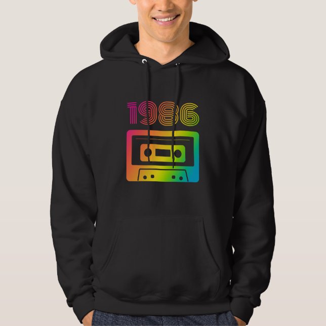 1986 Retro Hoodie (Vorderseite)