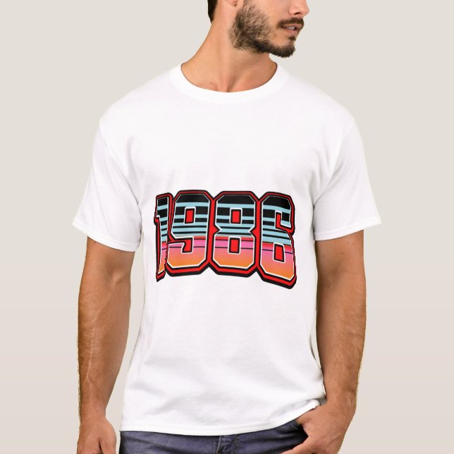 1986 T-Shirt (Vorderseite)