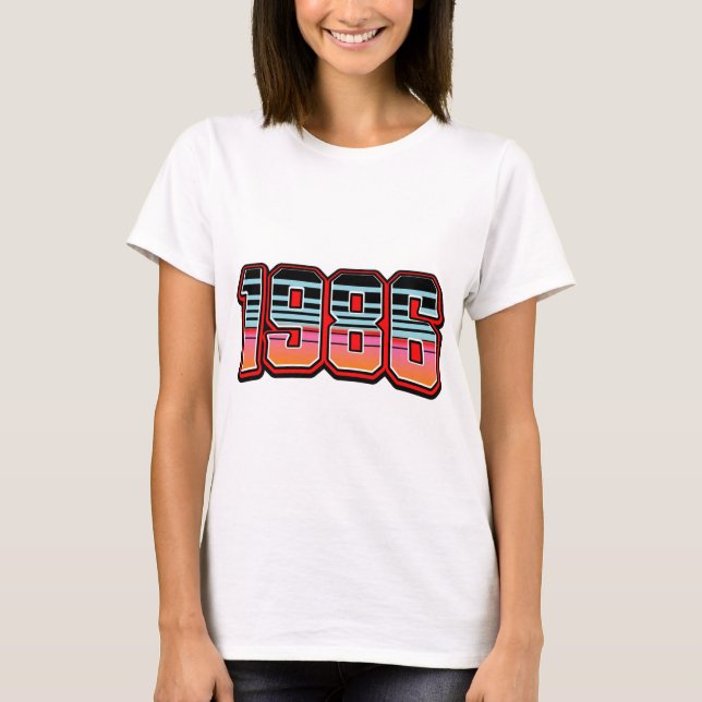 1986 T-Shirt (Vorderseite)