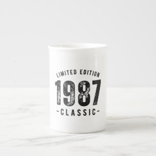 1987 Klassisches Geburtsjahr Prozellantasse