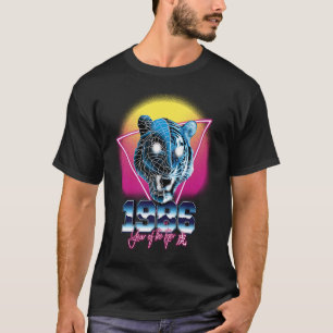 1987 Neujahr des Rabbit Tiger Chinesischer Zodiac T-Shirt