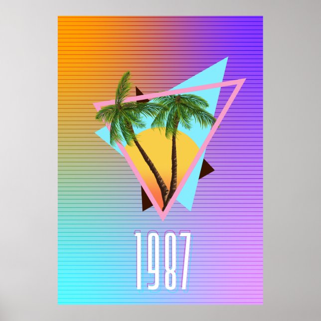 1987 Paradise-Logo Poster (Vorne)