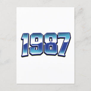 1987 POSTKARTE