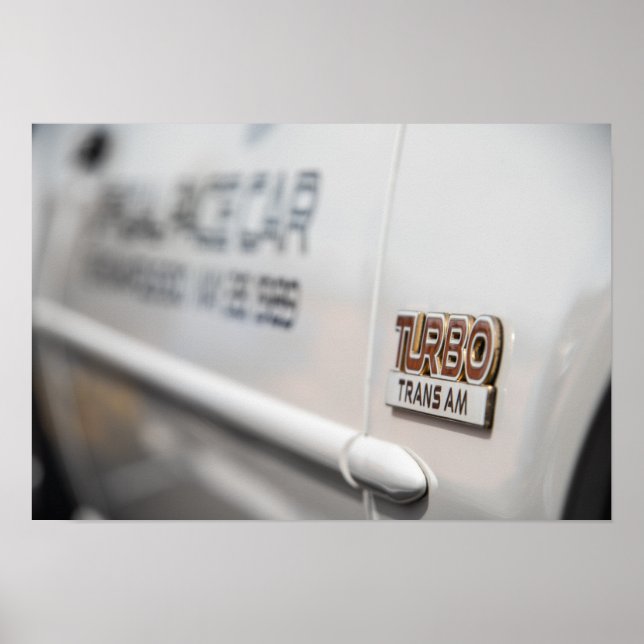 1989 Turbo Trans Am Poster (Vorne)