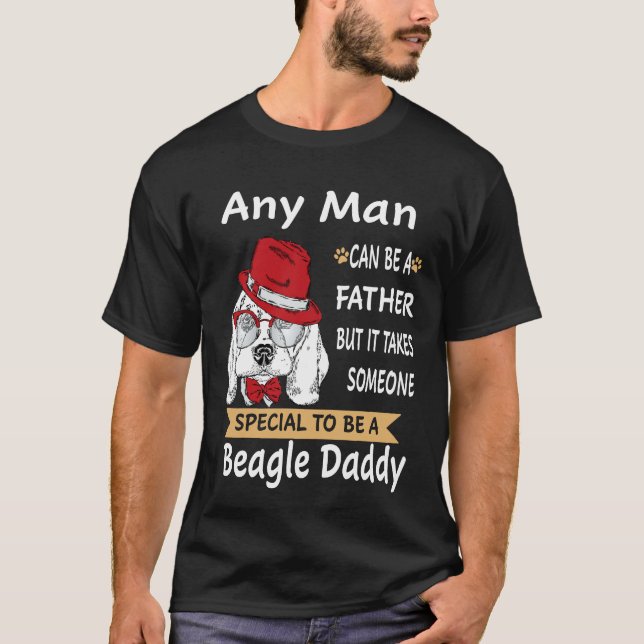 198 Beagle Daddy T-Shirt (Vorderseite)