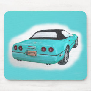 1990 Corvette Poster Mousepad