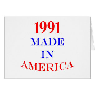 1991 machte in Amerika