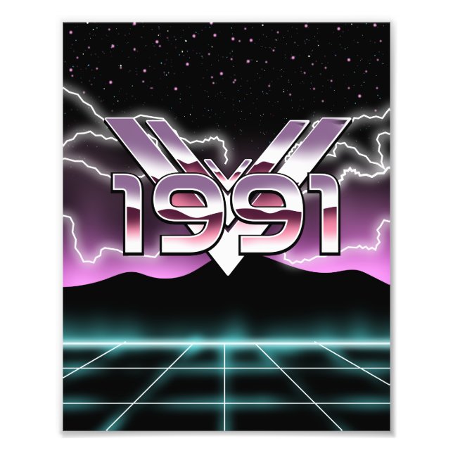 1991 Tech noir Fotodruck (Vorne)