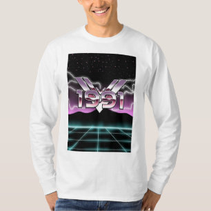 1991 Technischer Noir-T - Shirt