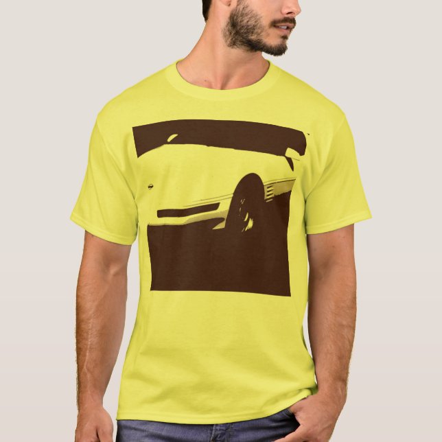 1992 Corvette Classic Pop Art T-Shirt (Vorderseite)