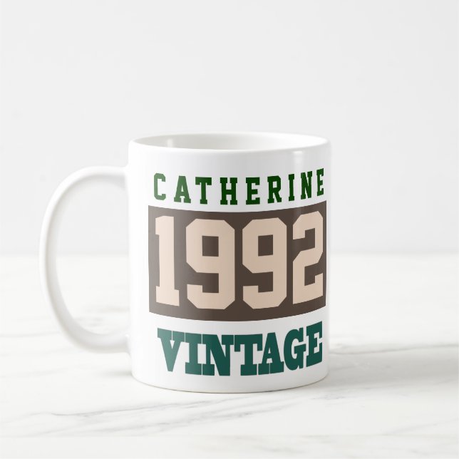 1992 Geburtstagsfeier Kaffeetasse (Links)