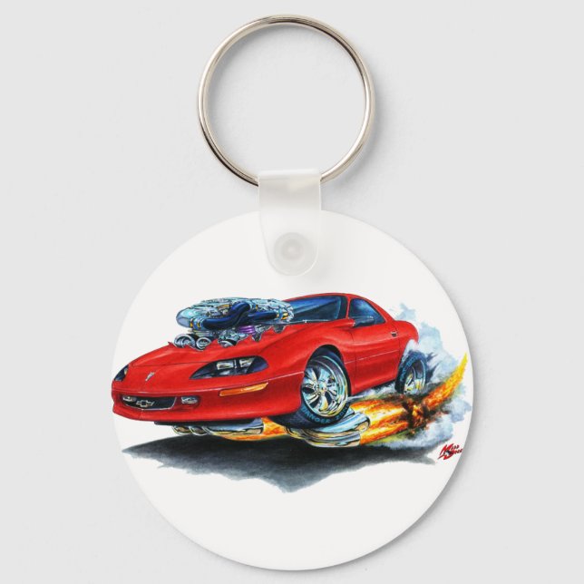 1993-97 Camaro Red Car Schlüsselanhänger (Vorderseite)