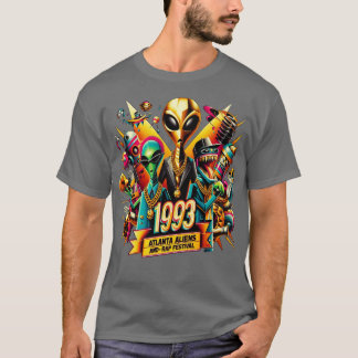 1993 Atlanta S und Rap Festival T-Shirt