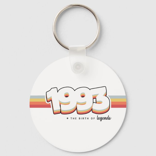 1993 Die Geburt von Legenden Schlüsselanhänger (Vorderseite)
