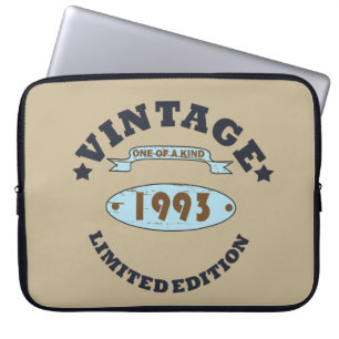 1993 Jahrgang Geburtstag Laptopschutzhülle