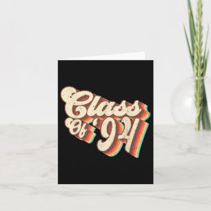 1994 Cl Wiedersehen Retro Cl of 94 High School Gra Karte