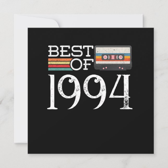 1994 Vintag 15. Geburtstagsgeschenk Einladung (Vorderseite)