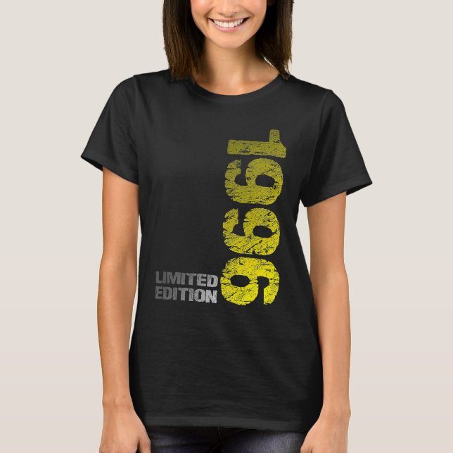 1996 27. Geburtstag geboren 1996 T-Shirt (Vorderseite)