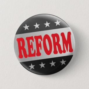 1996 Reform Party Vintag Style Button