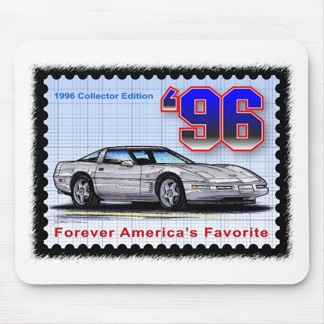 1996 Sonderausgabe Korvette Mousepad (Vorne)