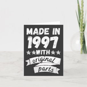 1997 mit Originalteilen hergestellt,