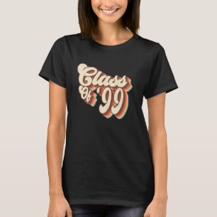1999 Class Wiedersehen Retro Class 99 High School  T-Shirt