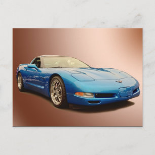 1999 CORVETTE POSTKARTE