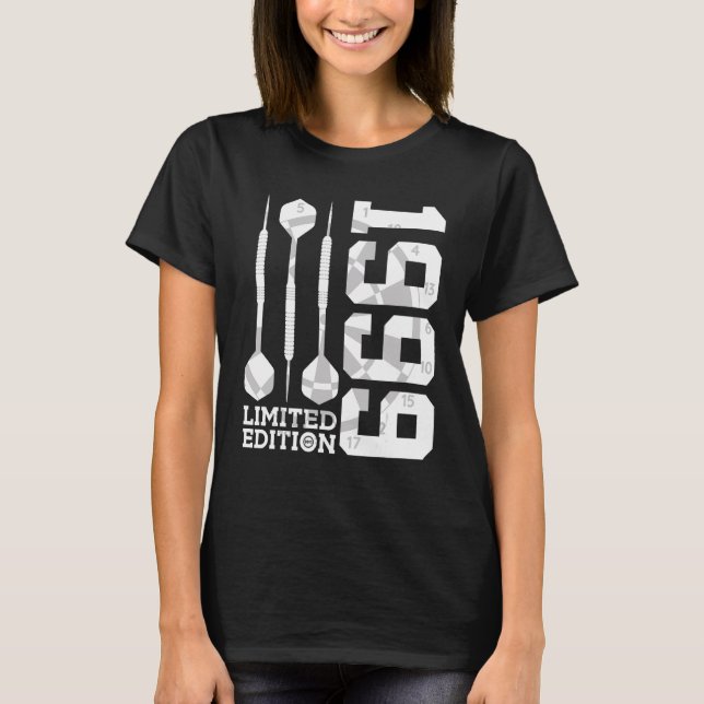 1999 DARTS 23rd BIRTHDAY T-Shirt (Vorderseite)