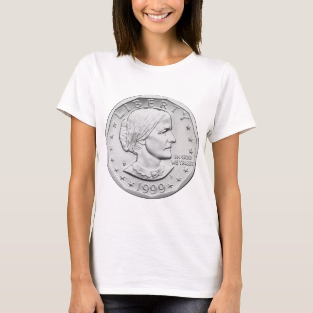 1999 Susan B. Anthony Dollar Products T-Shirt (Vorderseite)