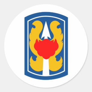 199. leichte Infanterie-Brigade Runder Aufkleber