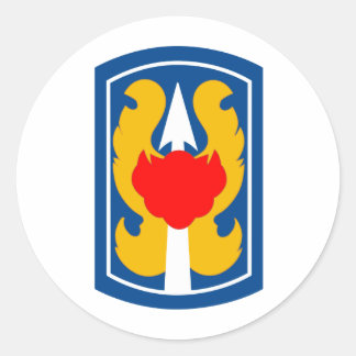 199. leichte Infanterie-Brigade Runder Aufkleber