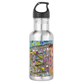 19.00 Uhr NYC Wasserflasche