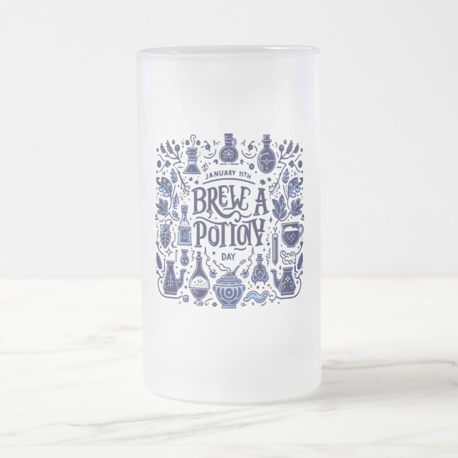 19.01. - Brew a Potion Day Mattglas Bierglas (Mittel)
