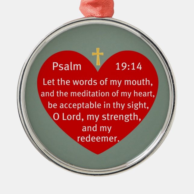 19:14 ORNAMENT AUS METALL (Vorne)