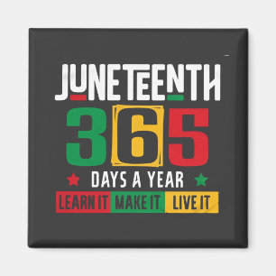 19. 365 Tage im Jahr lernen es wie es lebt Magnet