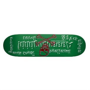 19,5 Ack Blops-Dummkopf! - Skateboard
