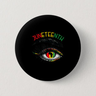 19. Afrikanische Amerikanerin schwarze Geschichte Button